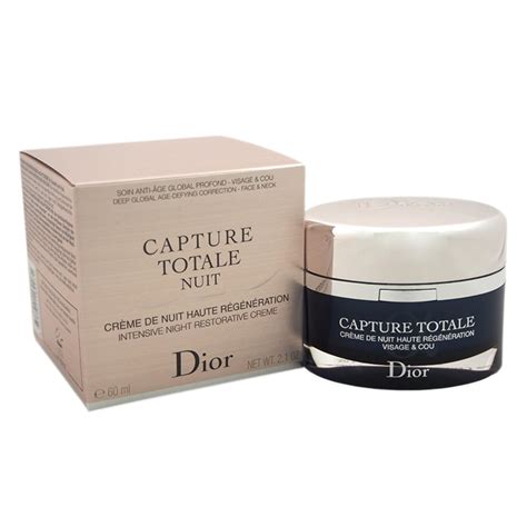 crema facial de noche dior capture totale|dior total night cream.